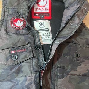 Preloved Boys Camouflage Vest